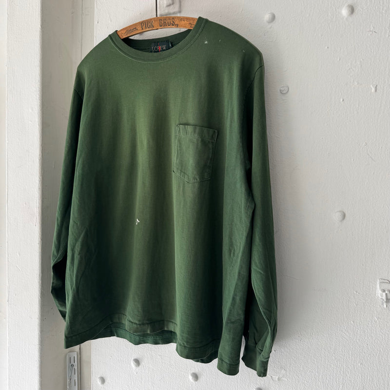 J Crew Paint-Stained Longsleeve Tee