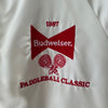 budweiser nyc paddleball tournament satin jacket