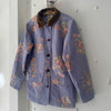 ll bean floral chore coat